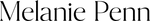 Melanie Penn logo