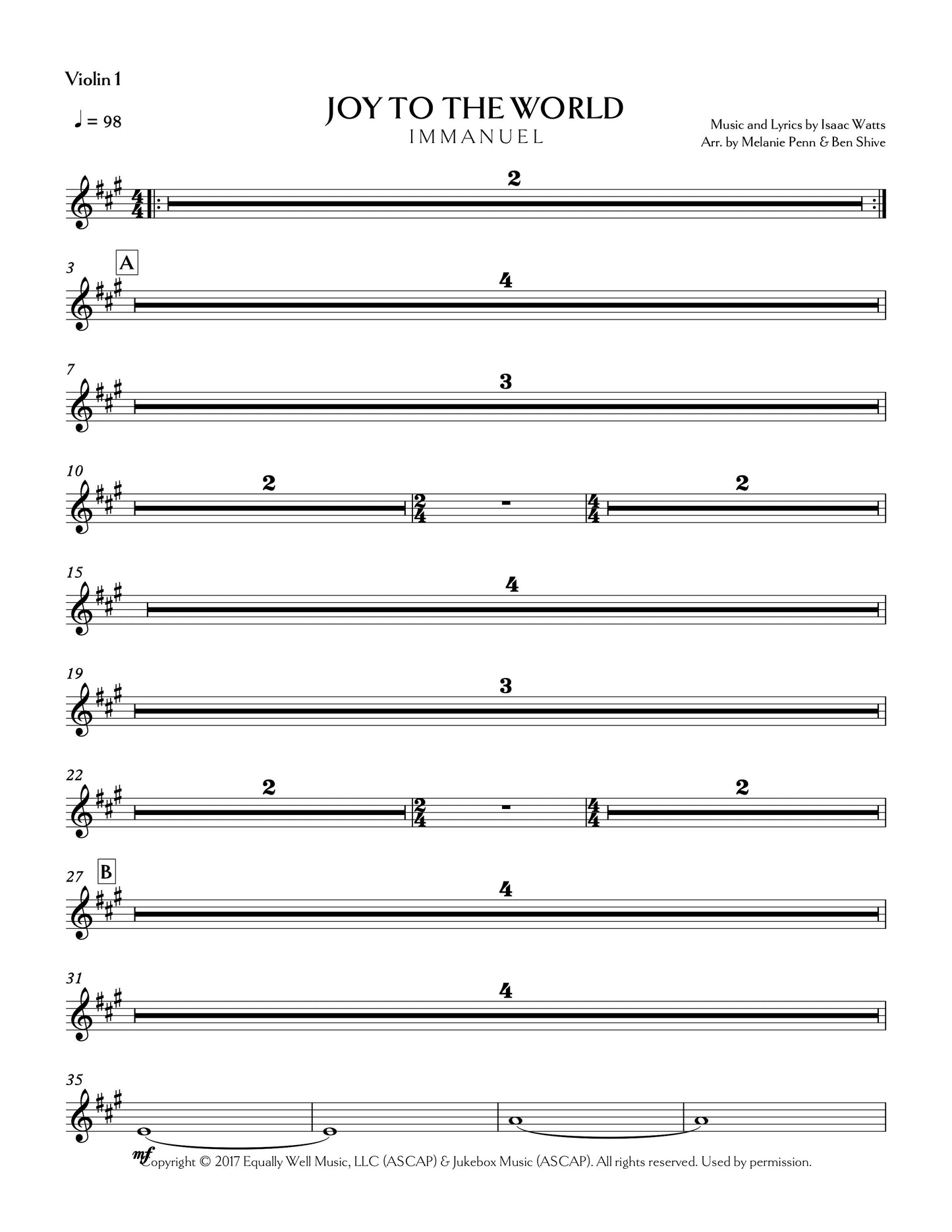 IMMANUEL – String Quartet (PDF Download)
